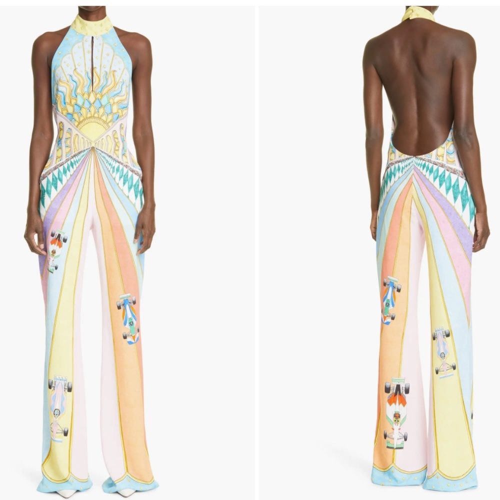 Casablanca Racecar Jumpsuit